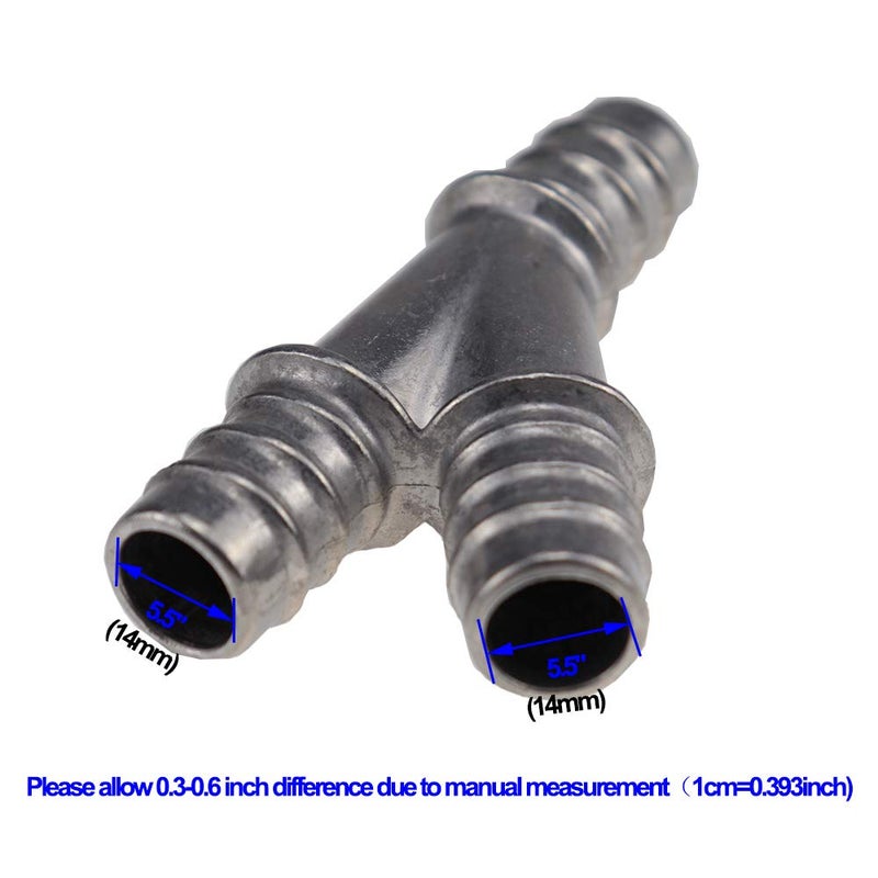 Banwinoto New Upgraded Aluminum HVAC Return Heater Y-Type Hose Splicer Connector Pipe Tube/Fitting Return Hose for Dodge Grand Caravan/Chrysler Town & Country 3.8L 230CID / 4.0L 241CID V6 Engine 2008-09 - Image 3